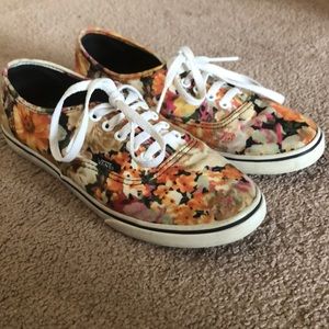 Floral vans